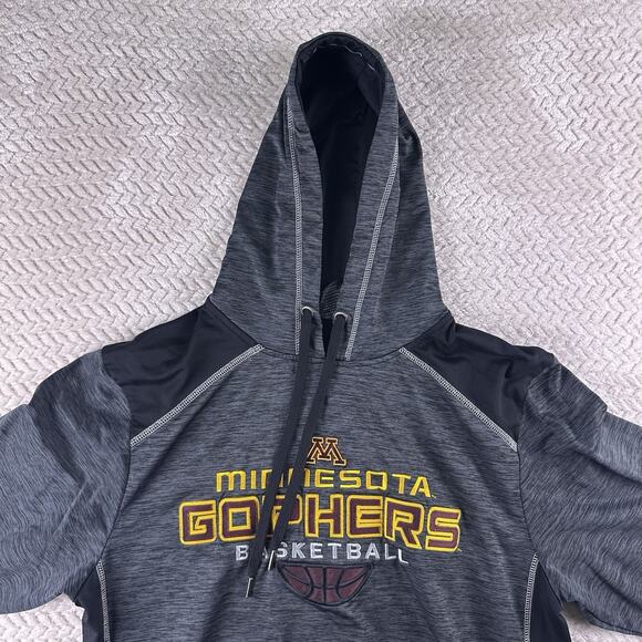 Minnesota Golden Gophers Basketball Women’s Medium Embroidered Hoodie Sweatshirt - Picture 4 of 11